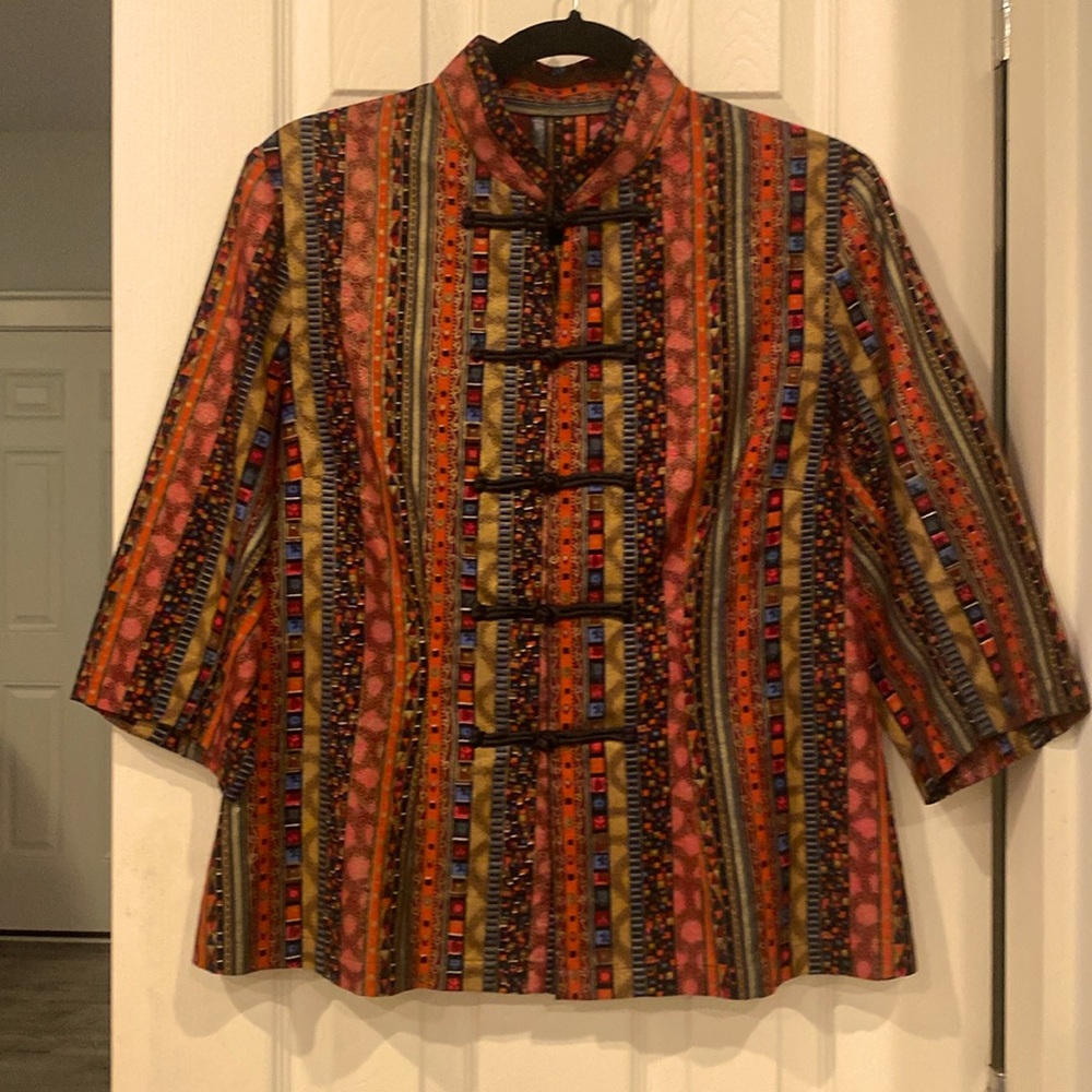 Beautiful handmade, vintage jacket, measurements, and description ￼